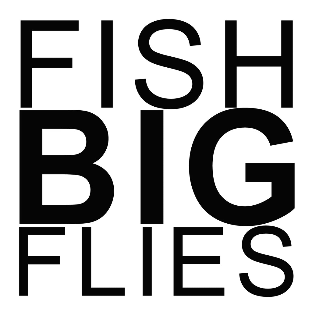Fish Big Flies Sticker