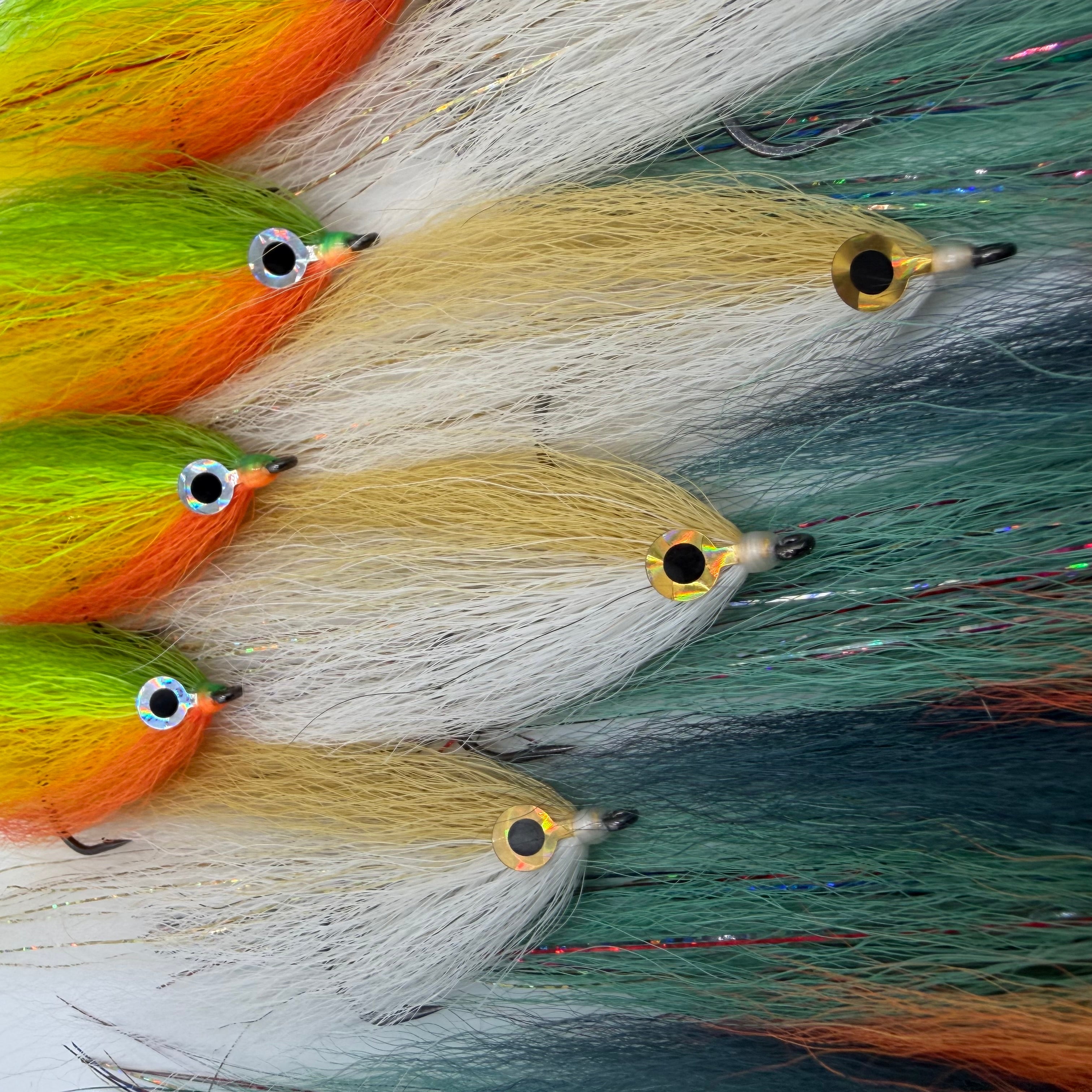 Deceiver for smallmouth bass largemouth bass and northern pike on the fly