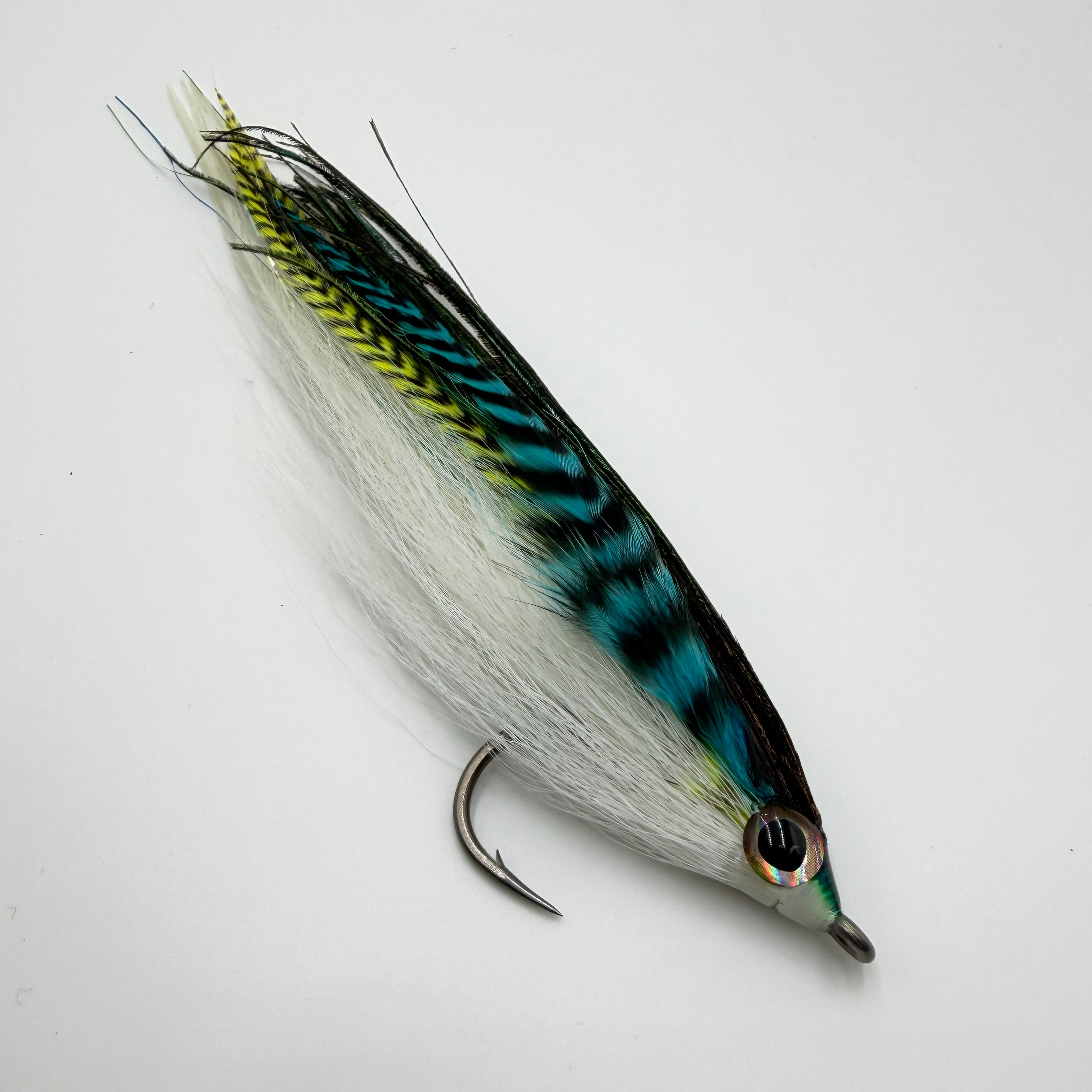 Mackerel fly pattern for striped bass, tuna, marlin and more!